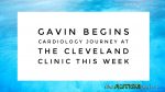 Gavin begins Cardiology journey at the @clevelandclinic this week