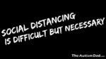 Social Distancing Is Difficult But Necessary