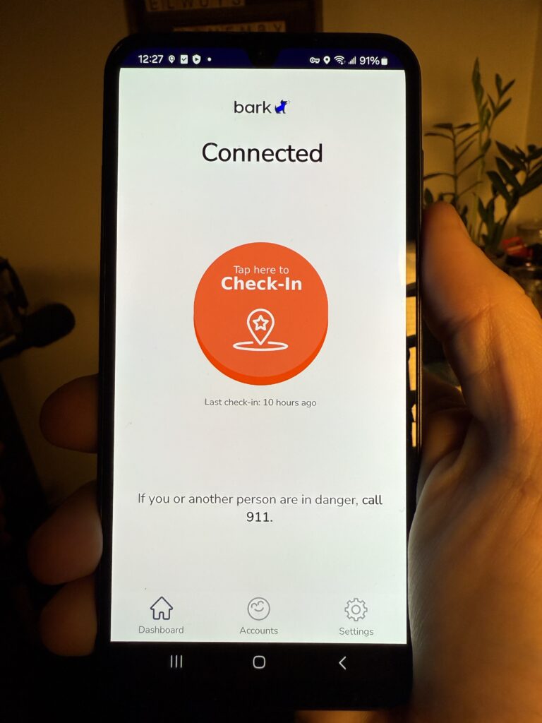 Image of a Bark Phone showcasing customizable parental controls